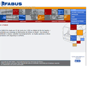 Tablet Screenshot of fabus.com.br
